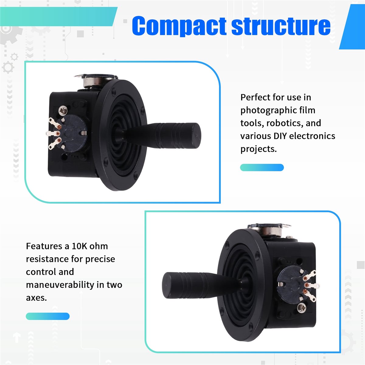 Potentiometer 10K - A72Z Joystick Potentiometer -D202X-R4 10K Ohm