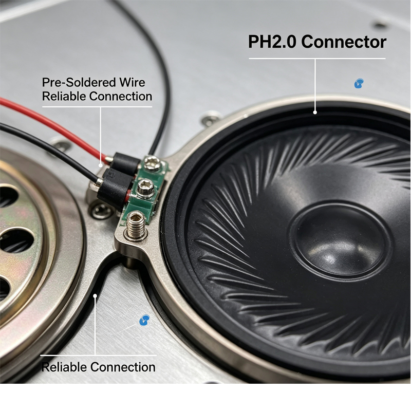 Speaker Terminal - 2pcs New Ultra-thin Speaker 8 Ohms