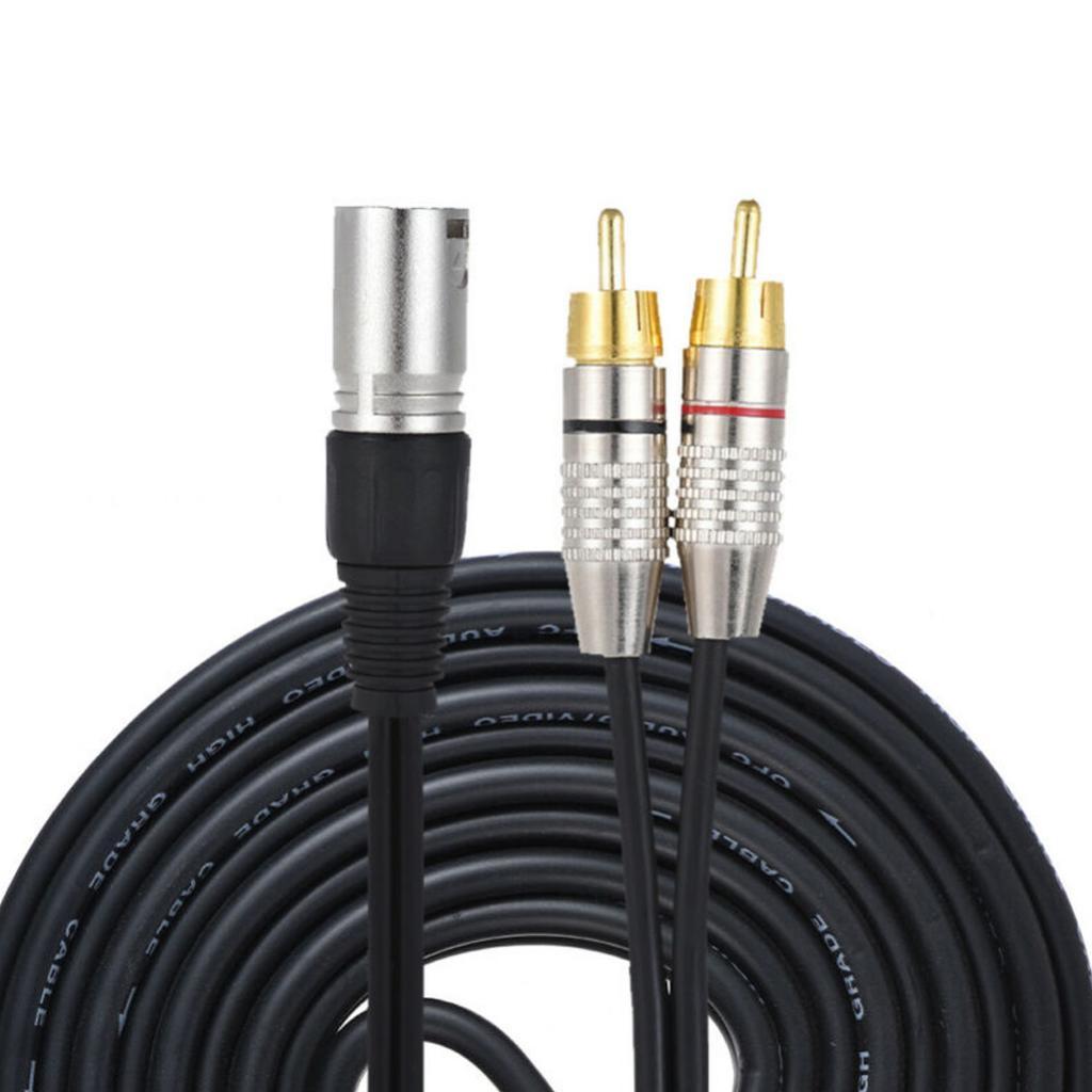 Audio Cable Rca - XLR Audio Splitter Cable to Rca