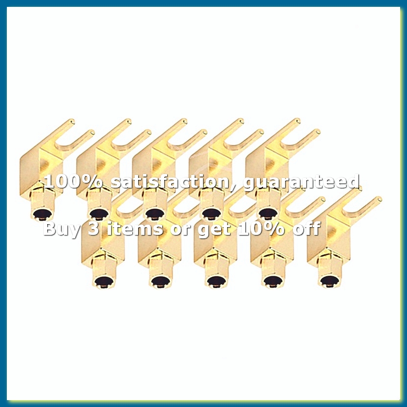 Banana Plug - 10PCS Banana Connectors Gold Plated Speaker