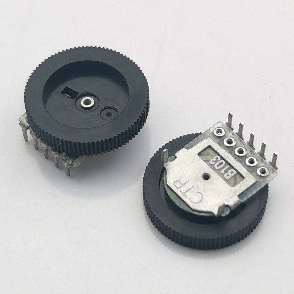 Potentiometer 10K - 10PCS/Lot B103 10K Ohm 5 Pins