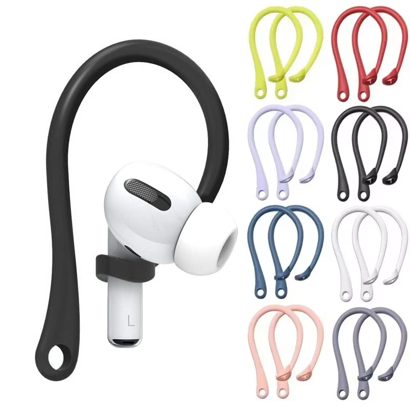 Headphone Parts - 1 Pairs Anti-lost Earhooks For Apple