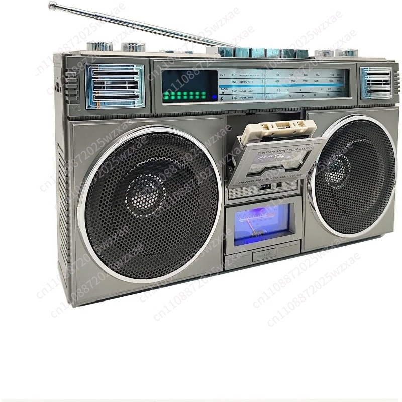 Usb Sound Card - Retro Bluetooth Speaker Stereo Subwoofer Plug-in