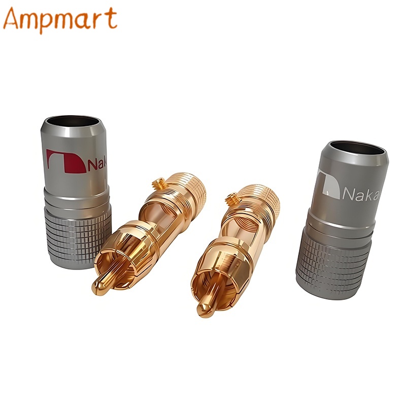 Audio Cable Rca - High End Pure Copper Gold Plated