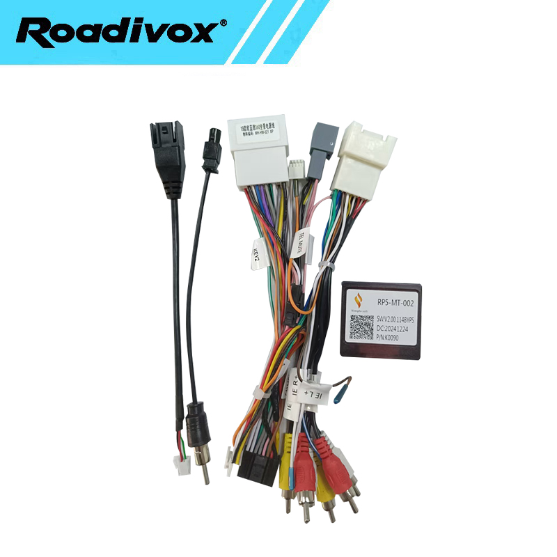 Audio Cable Rca - Car Radio Wire Harness Power Canbus