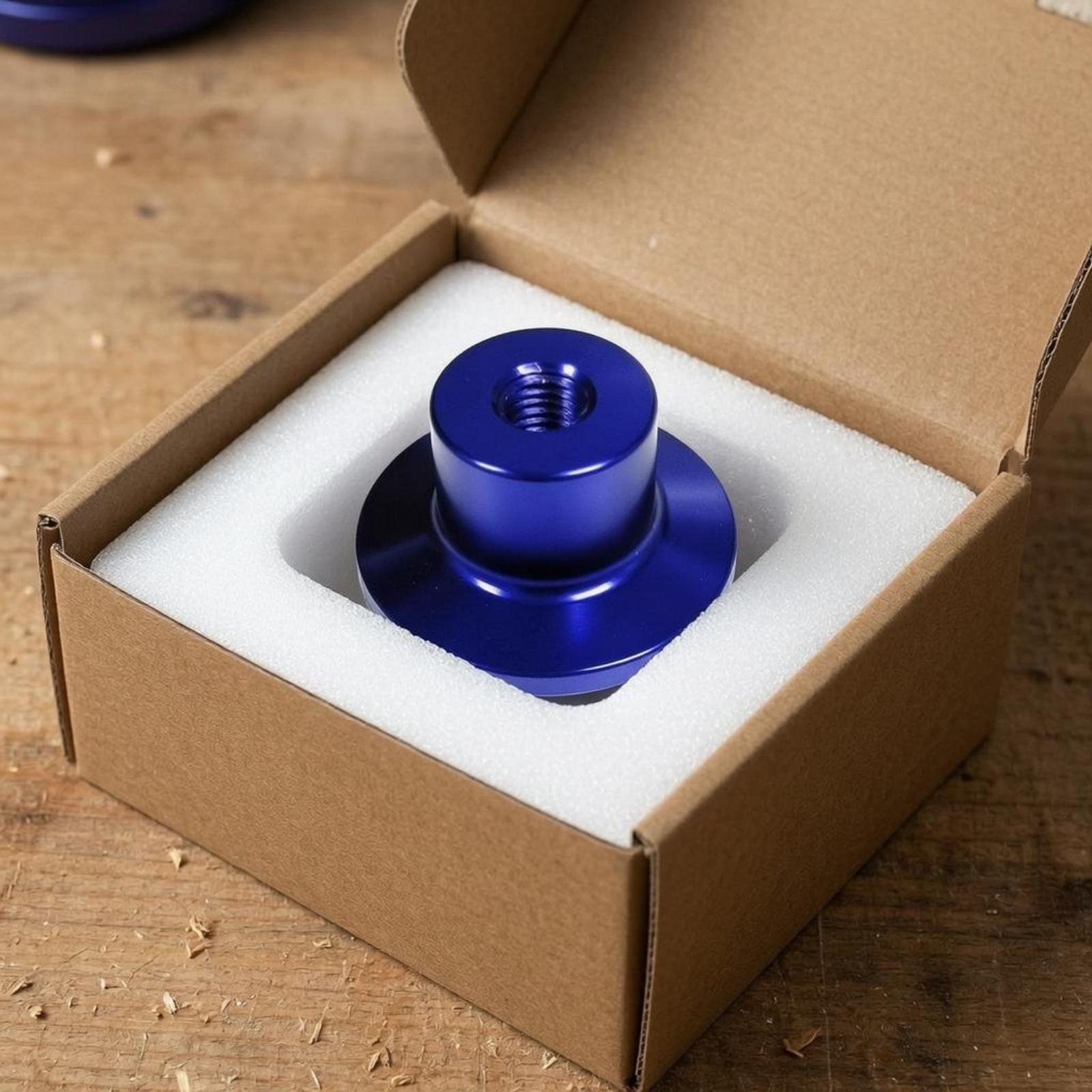 Knob Aluminum - 10-Millimeter Threaded Handle Knob Anodized Handle