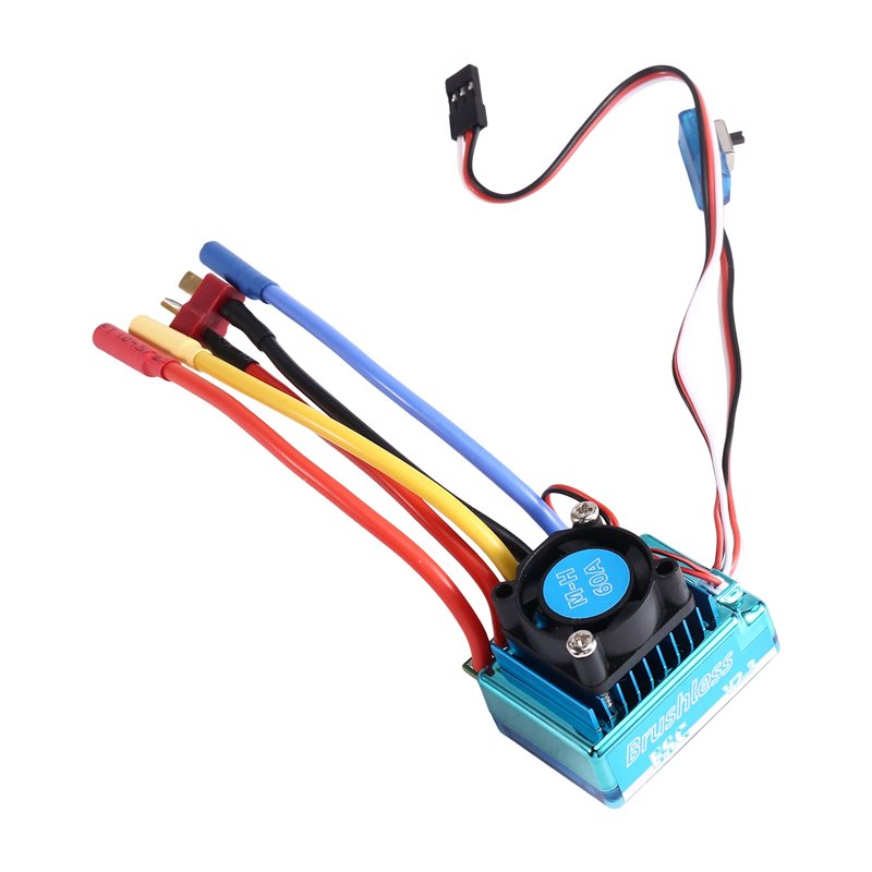 Banana Plug - MACH-60A Brushless ESC Speed Controller With