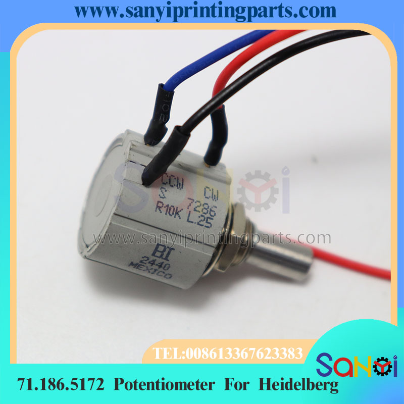 Potentiometer 10K - 1 Piece Heidelberg Cable Potentiometer 71.186.5172