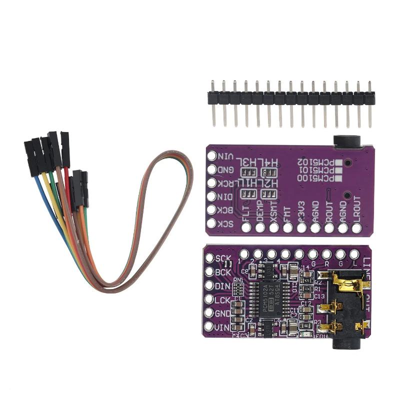 Dac Board - 1Set PCM5102 Interface I2S DAC Decoder