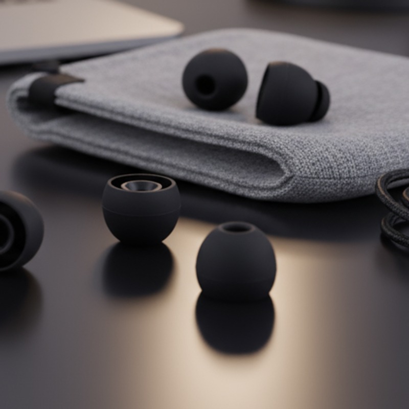 1-20Pairs Soft Silicone Replac - Headphone Parts 评论和价格