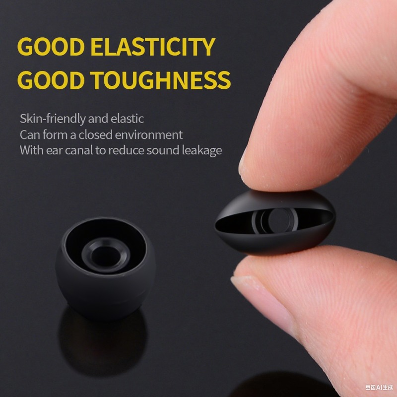 1-20Pairs Soft Silicone Replac - Headphone Parts 评论和价格