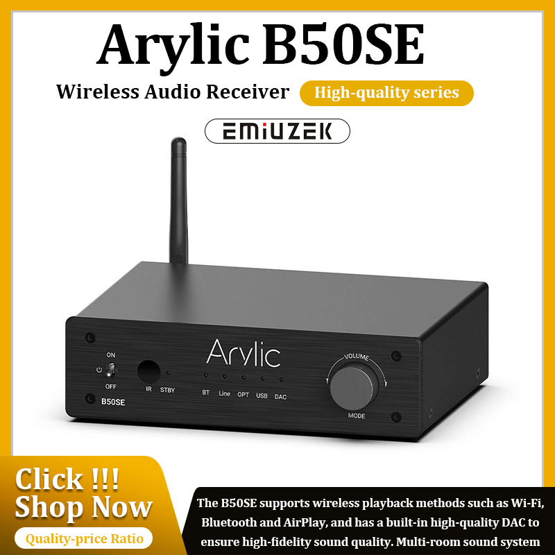 Arylic-B50 SE Bluetooth Stereo - Class D Amplifier 评论和价格