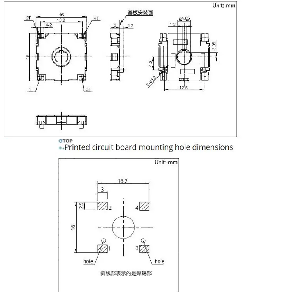 1/2/5/10PCS A-l-p-s RDC803001A - Potentiometer 10K 评论和价格
