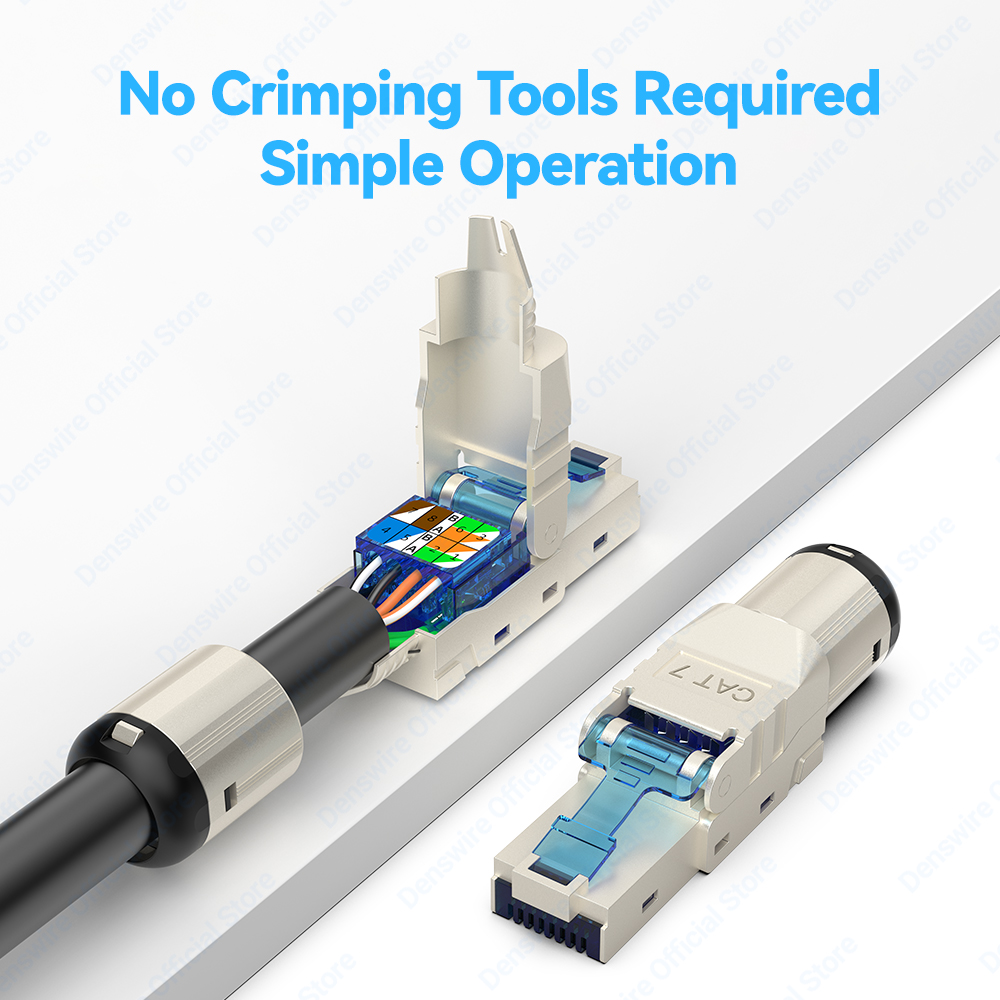 Denswire Tool-Free RJ45 Connec - Rj45 Jack 评论和价格