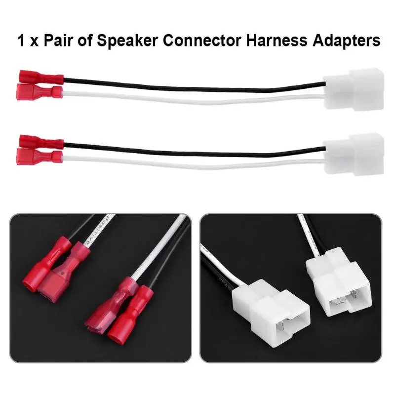 1 Pair Auto Car Speaker Connec - Audio Jumper Wire 评论和价格