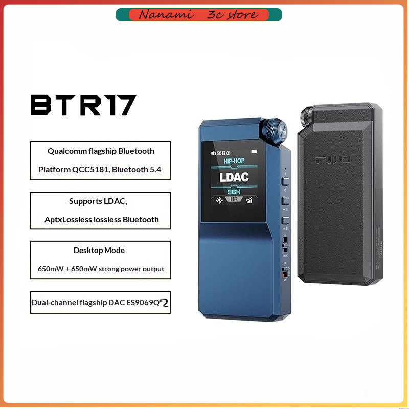 FiiO BTR17 Portable Bluetooth  - Sbc Audio Amplifier 评论和价格