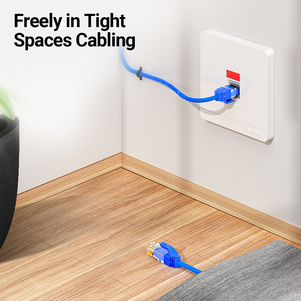 AMPCOM Ultra Slim Cat6a Networ - Rj45 Jack 评论和价格