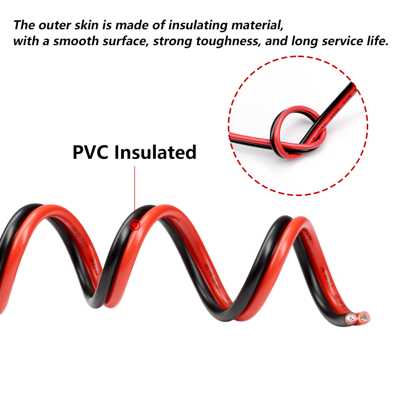 2 ~ 50m 2Pin Electrical Wires  - Audio Jumper Wire 评论和价格