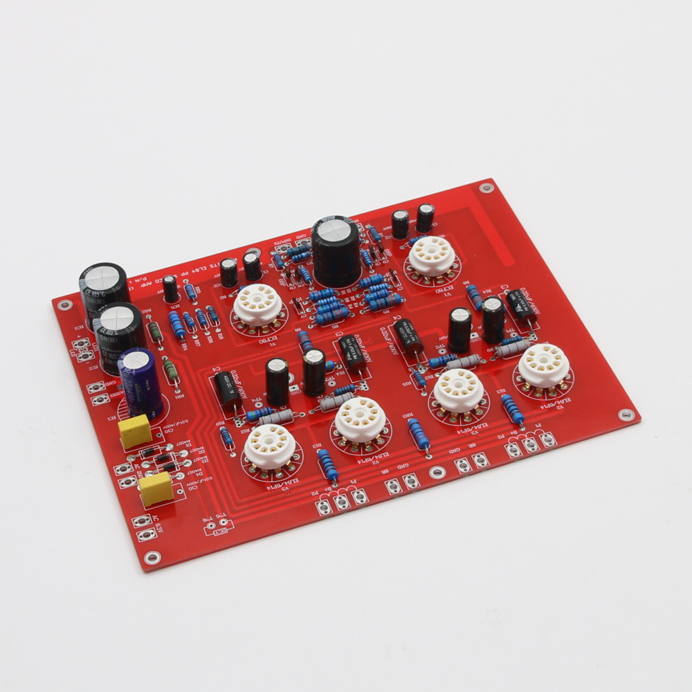 HiFi EL84+ECF80 Stereo Push Pu - Hifi Amplifier Board 评论和价格