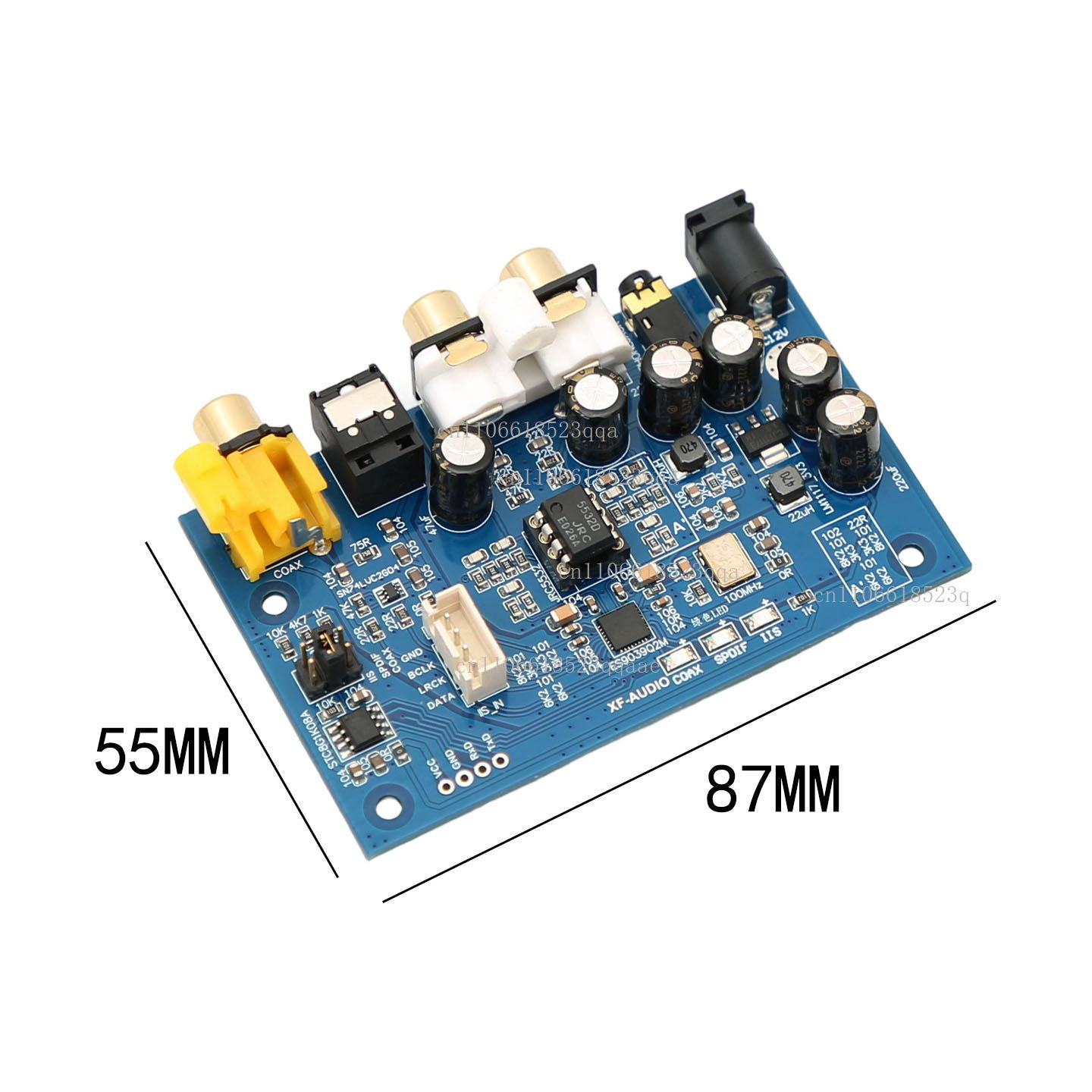 ES9039Q2M I2S DSD fiber, coaxi - Dac Board 评论和价格