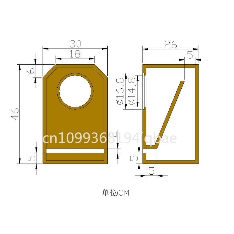 A pair Lii Song 8-inch 8 ohms  - Diy Speaker 评论和价格