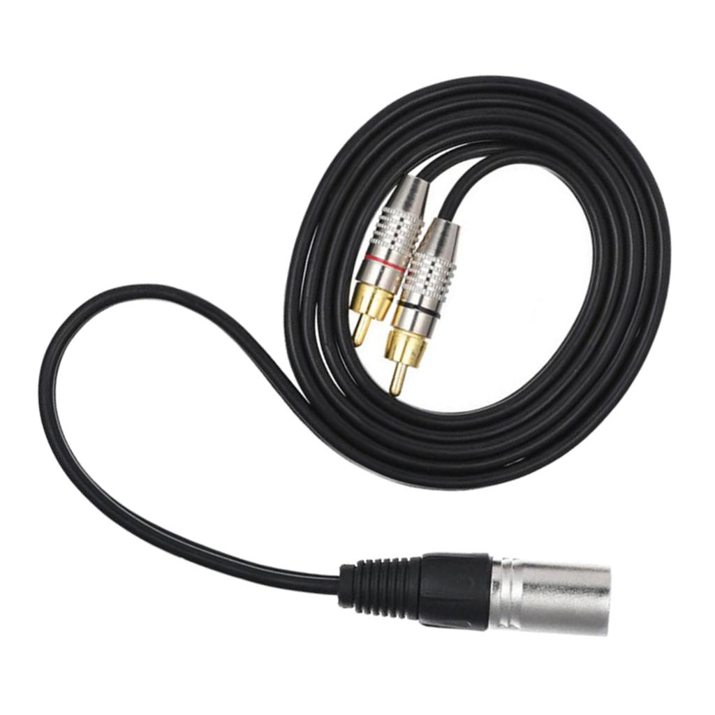 XLR Audio Splitter Cable to Rc - Audio Cable Rca 评论和价格