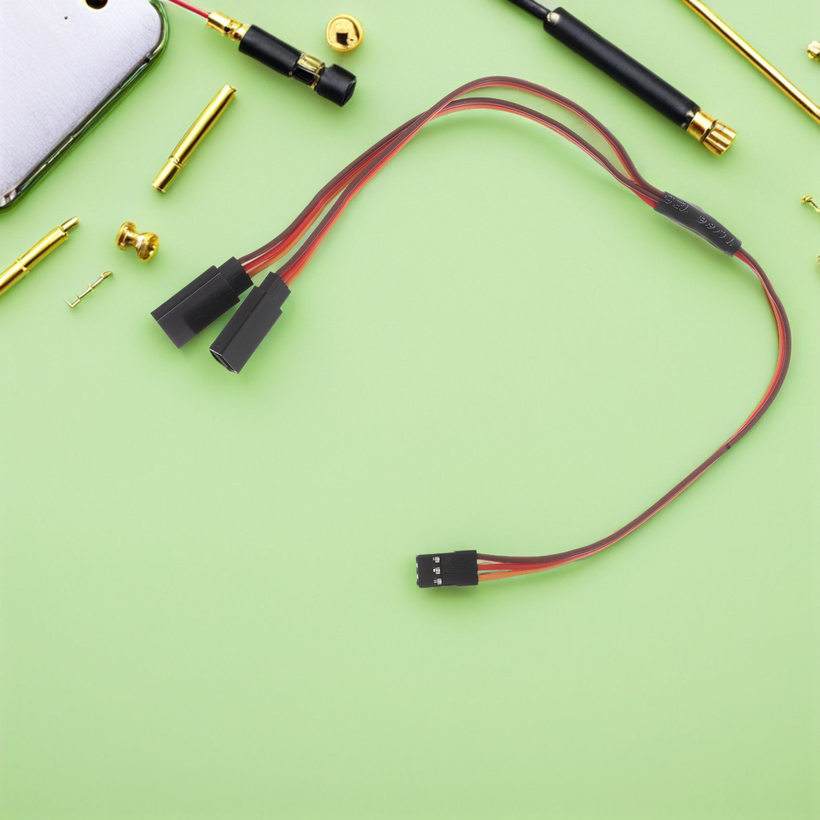 5Pcs Rc Aircraft Servo Cable 3 - Rca Cable 评论和价格