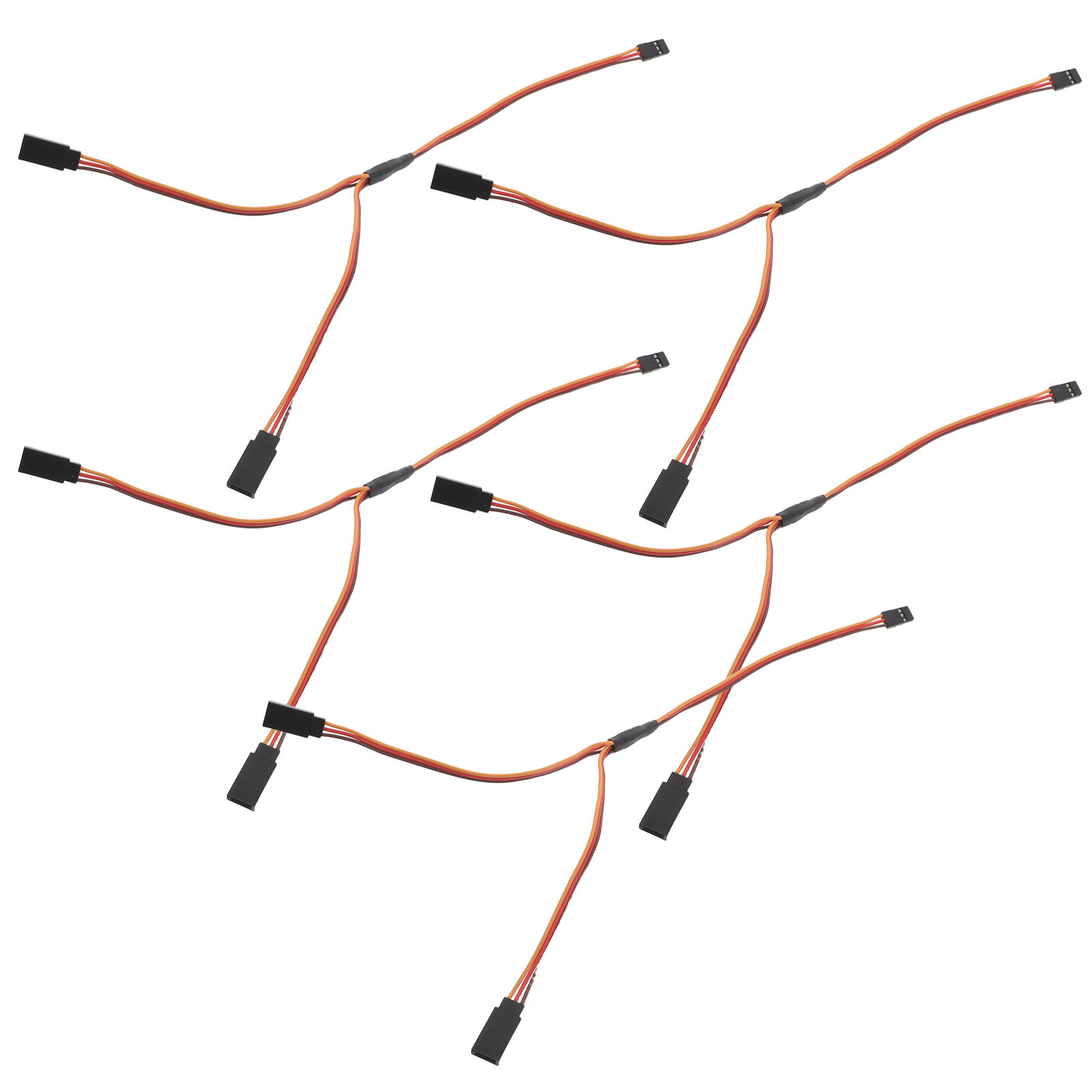 5Pcs Rc Aircraft Servo Cable 3 - Rca Cable 评论和价格