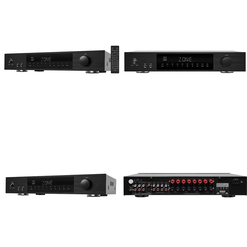High Power D Class 4-Zone 8-Ch - Class D Amplifier 评论和价格