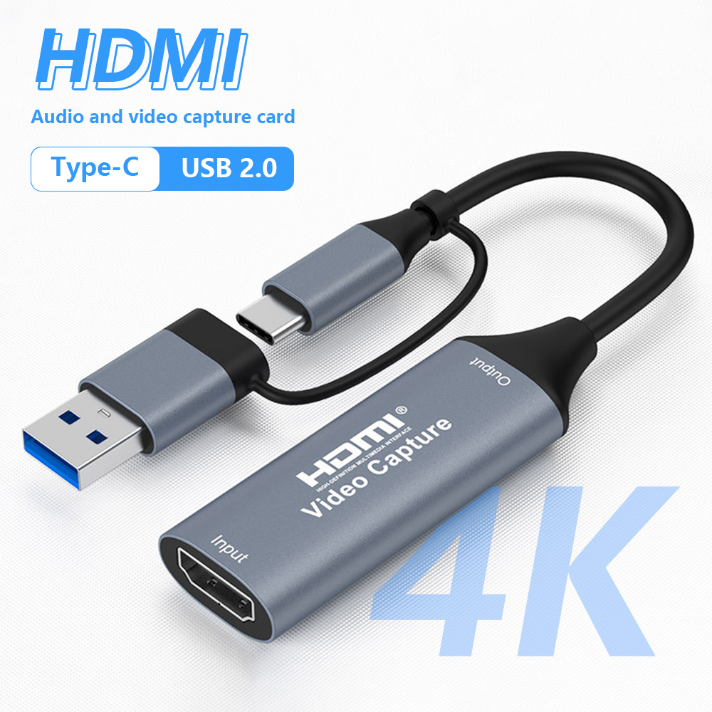 4K 2 in 1 USB 2.0 Video Captur - Usb Sound Card 评论和价格