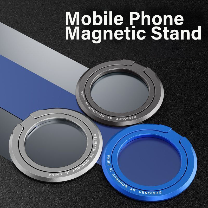 Magnetic Phone Ring Holder Sta - Knob Aluminum 评论和价格