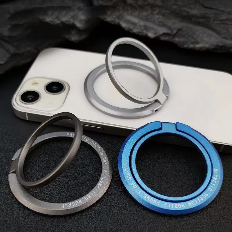 Magnetic Phone Ring Holder Sta - Knob Aluminum 评论和价格