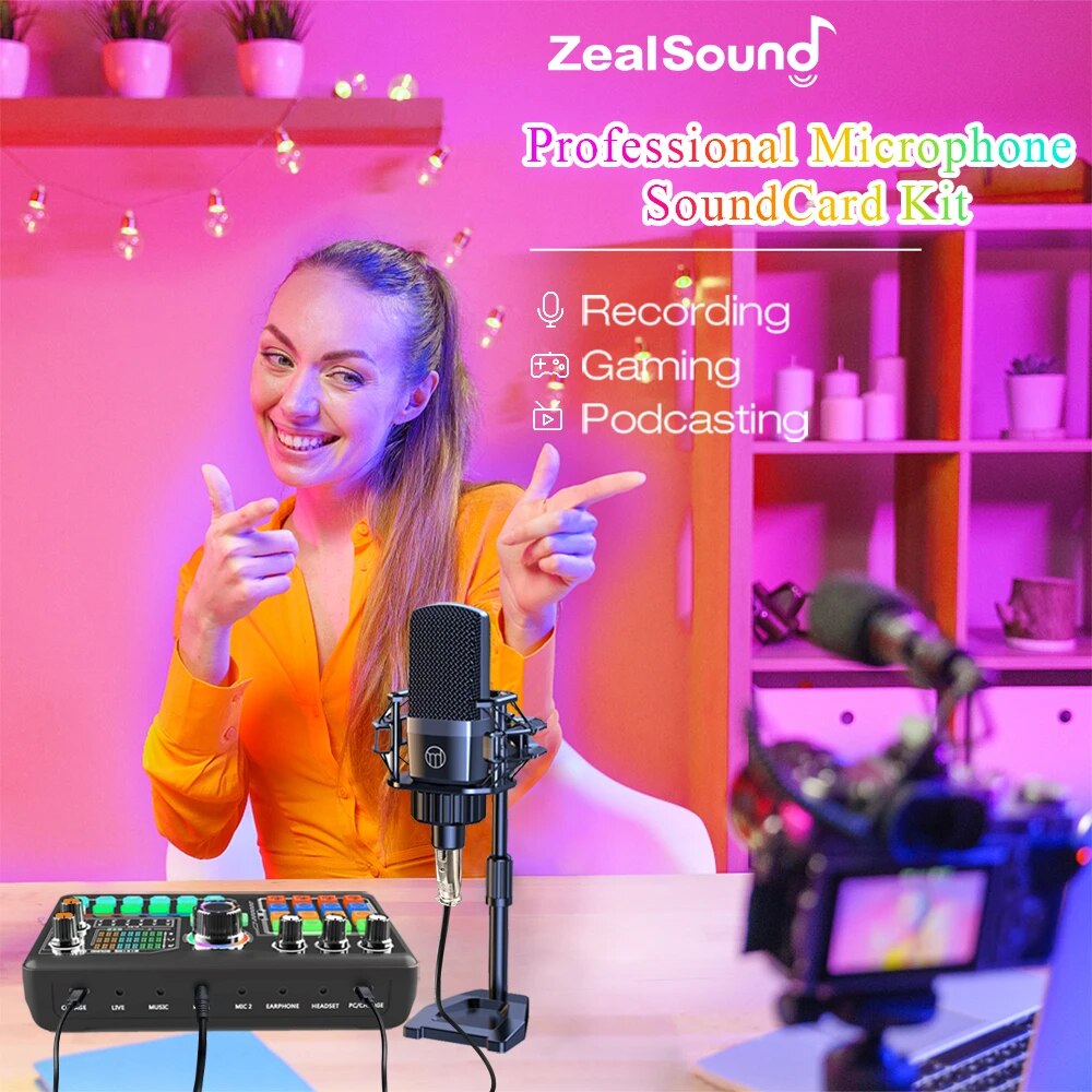 Zealsound Professional Podcast - Ribbon Microphone 评论和价格