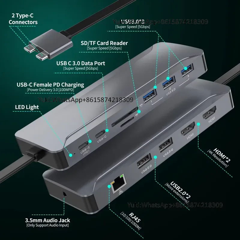 Hot Selling Dual Display Scree - Rj45 Jack 评论和价格