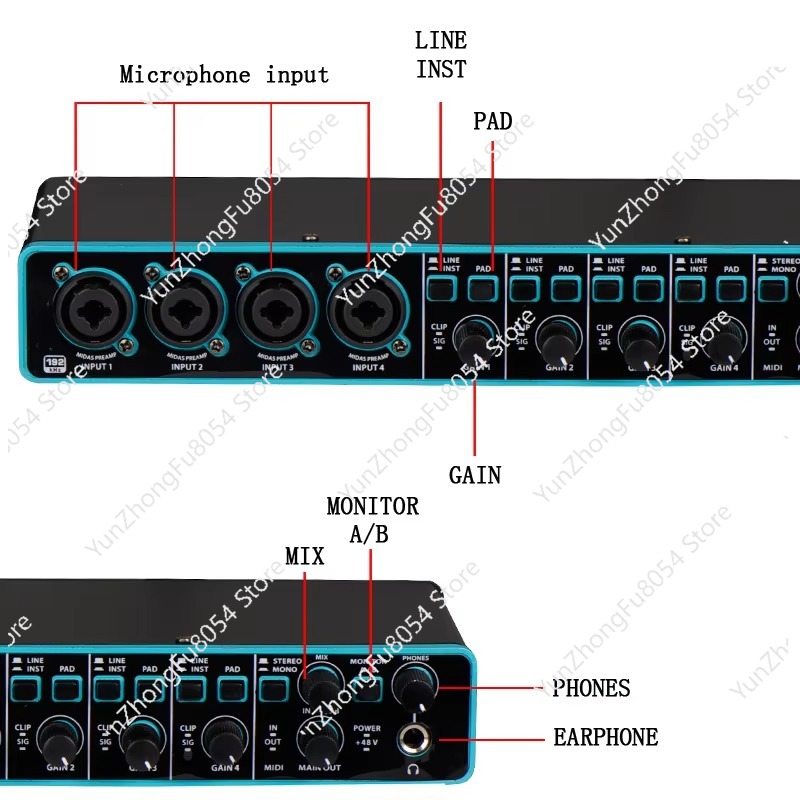 Professional 3rd Generation 4x - Usb Sound Card 评论和价格