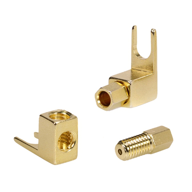 10PCS Banana Connectors Gold P - Banana Plug 评论和价格
