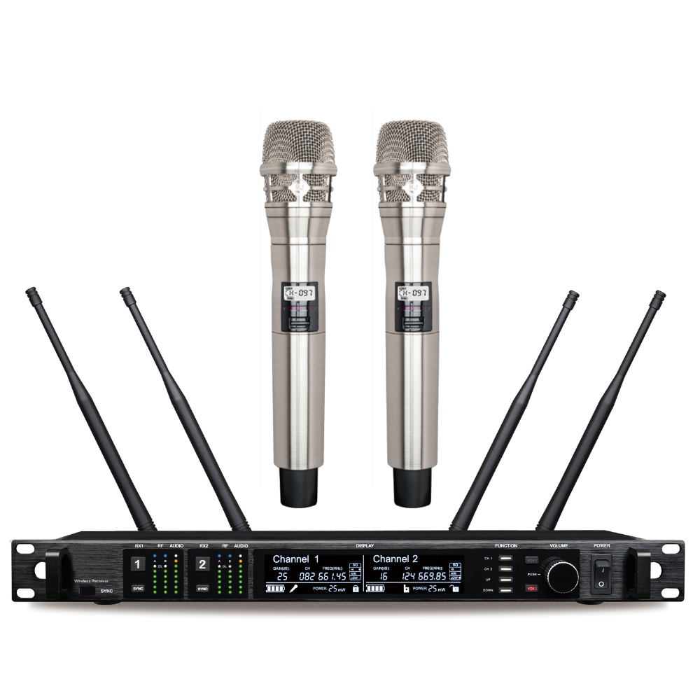 AD4D 2Channel Dual UHF True Di - Ribbon Microphone 评论和价格