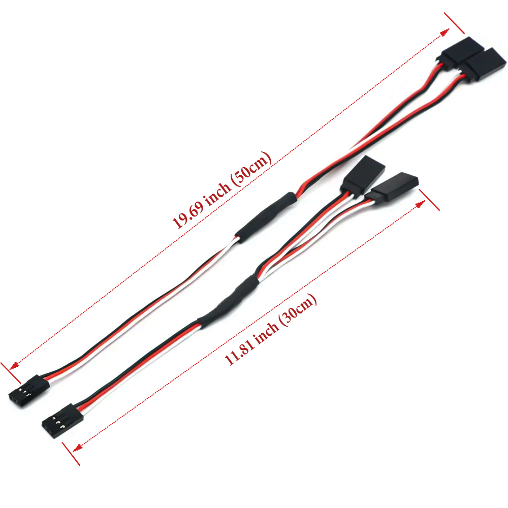 5/8/10pcs RC Servo Y Extension - Rca Cable 评论和价格