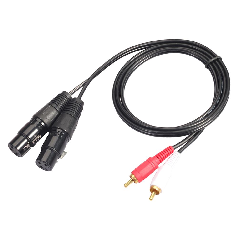 High Fidelity XLR RCA Audio Ca - Audio Cable Rca 评论和价格