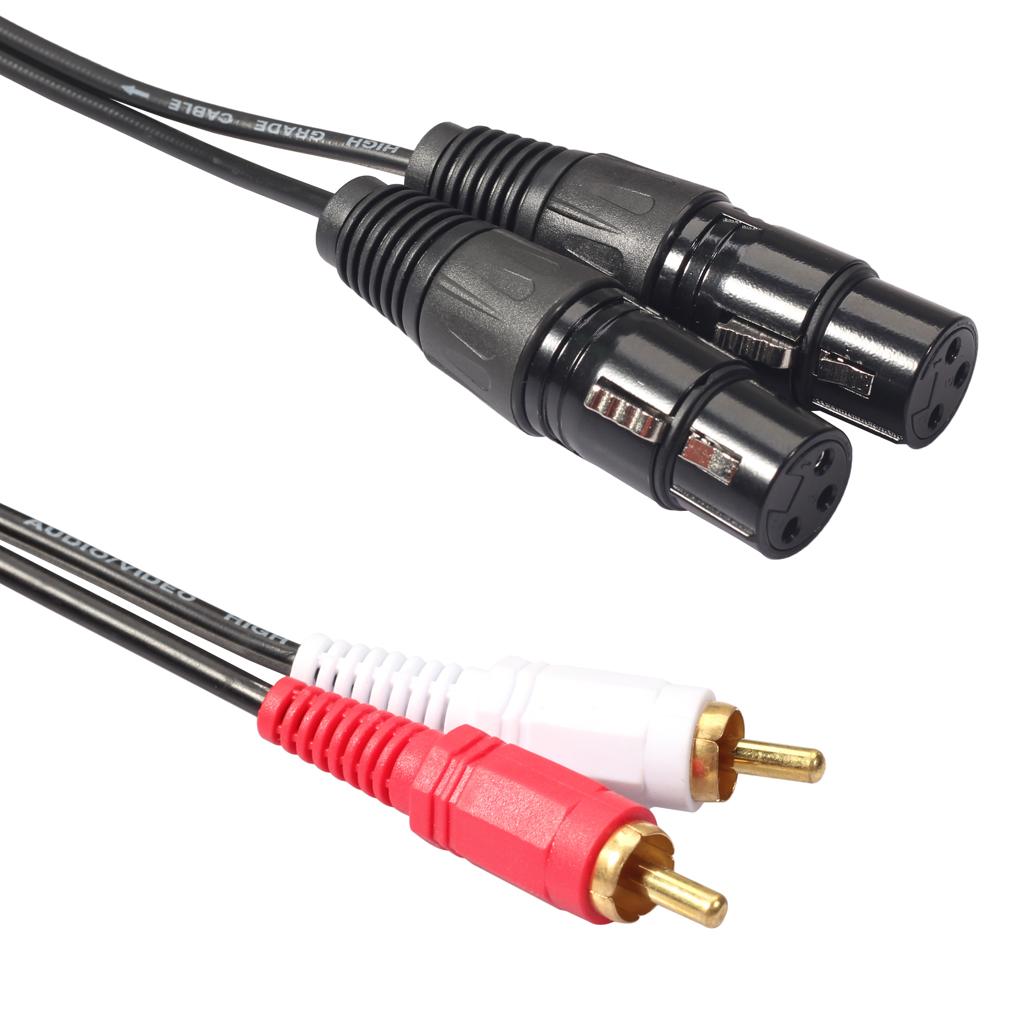 High Fidelity XLR RCA Audio Ca - Audio Cable Rca 评论和价格