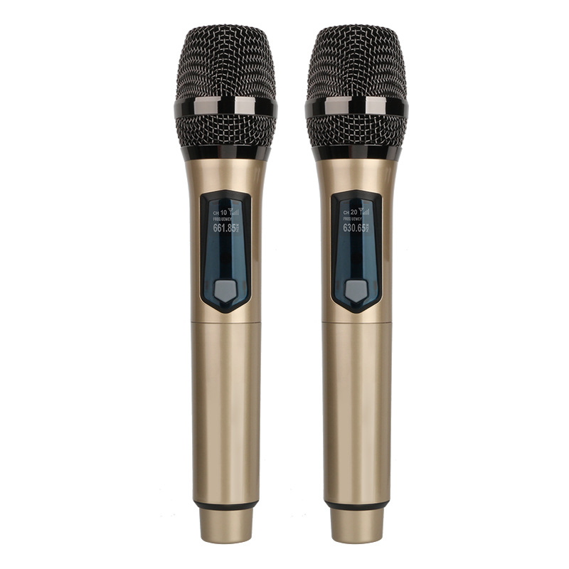 Wireless Microphone 2 Channels - Ribbon Microphone 评论和价格