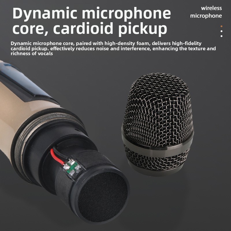 Wireless Microphone 2 Channels - Ribbon Microphone 评论和价格