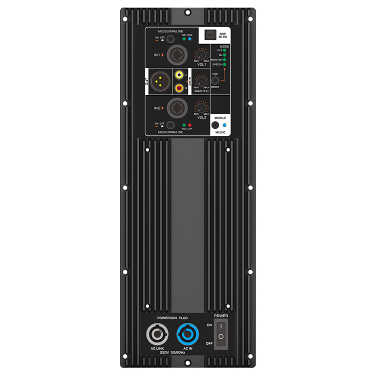 MD 800-Watt DSP 2-Channel Meta - Class D Amplifier 评论和价格