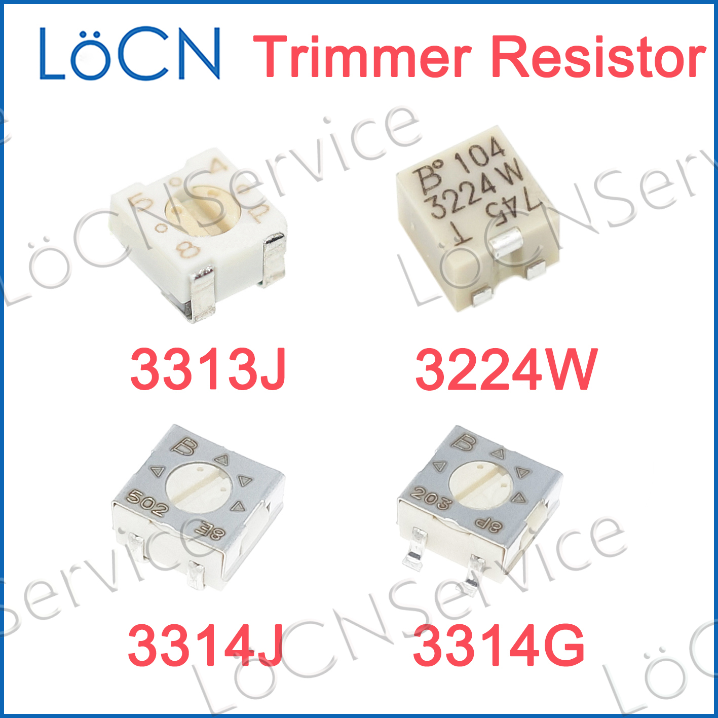 3296Y 1K 2K 5K 10K 20K 50K Tri - Potentiometer 10K 评论和价格