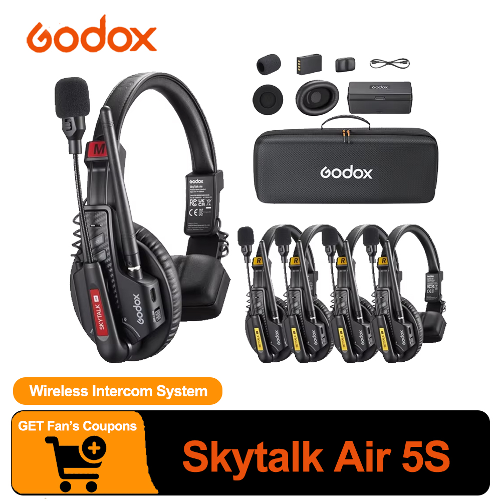GODOX Skytalk Air 5S 2.4G Full - Condenser Microphone Kit 评论和价格