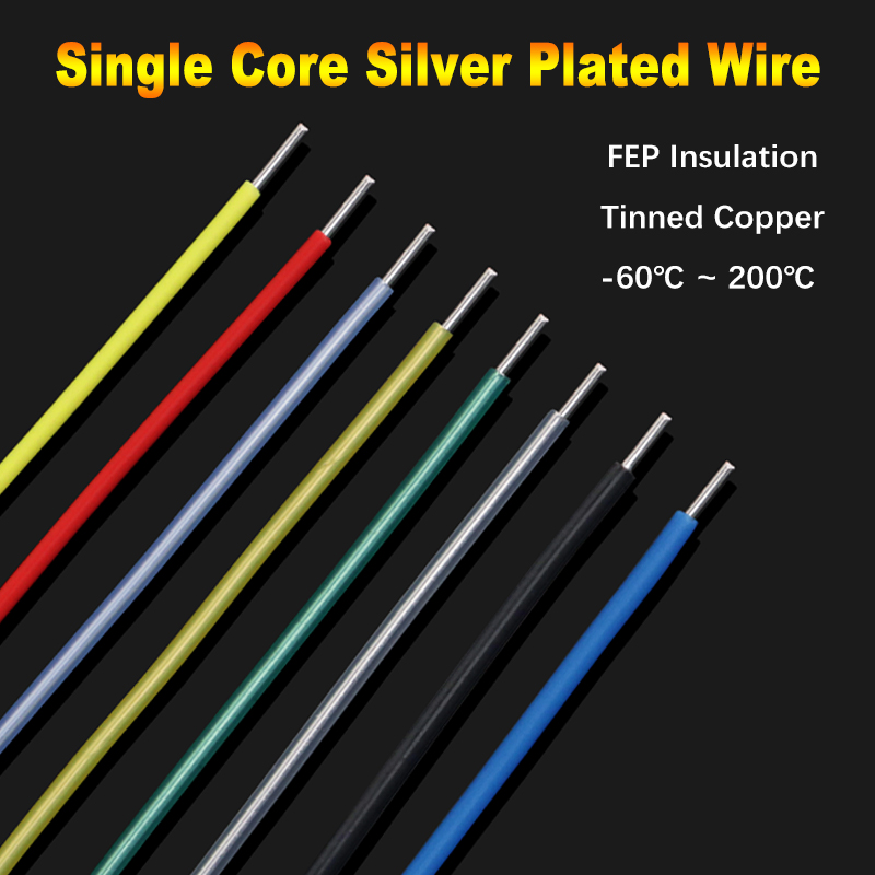 Single Core Silver Plated Copp - Audio Jumper Wire 评论和价格