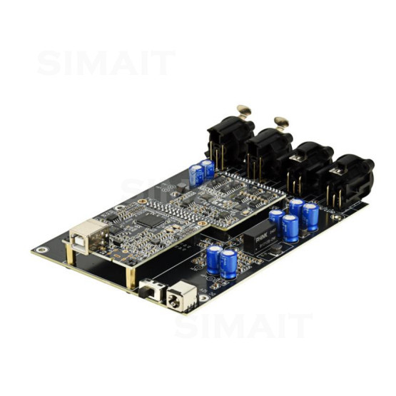 USB ASIO Audio Interface XMOS  - Usb Sound Card 评论和价格