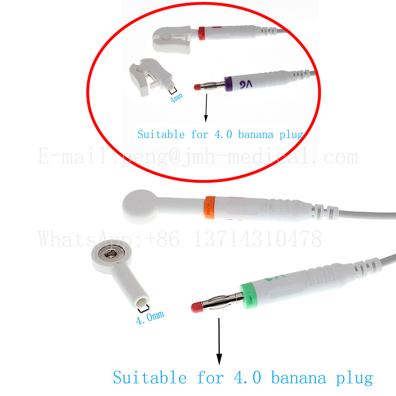 ECG EKG Lead Wires Holter Cabl - Banana Plug 评论和价格