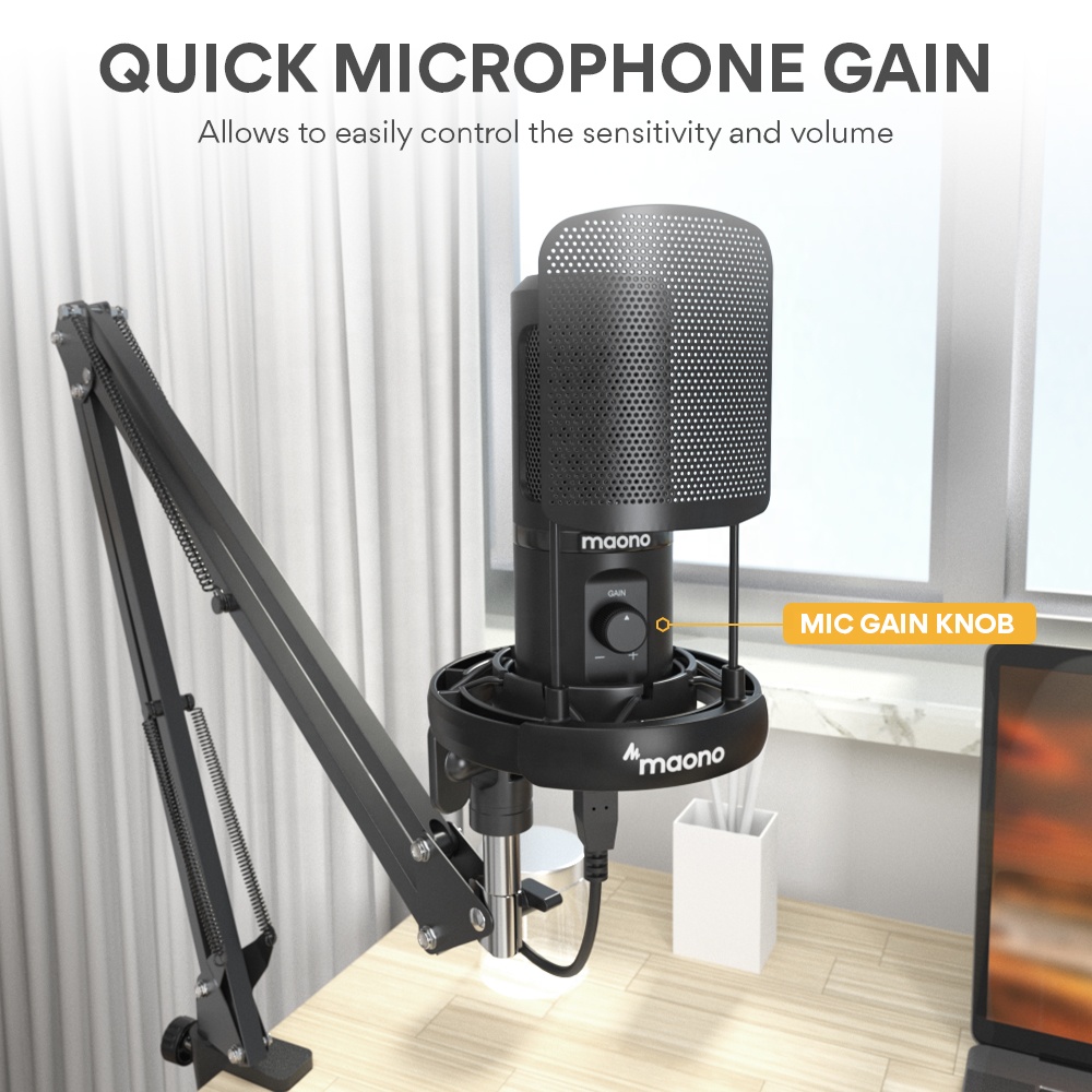 MAONO Professional Microphone  - Condenser Microphone Kit 评论和价格