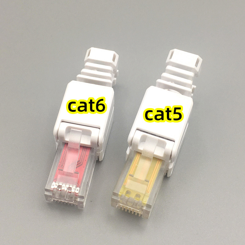 2pcs Cat5E Cat6 RJ45 Connector - Rj45 Jack 评论和价格
